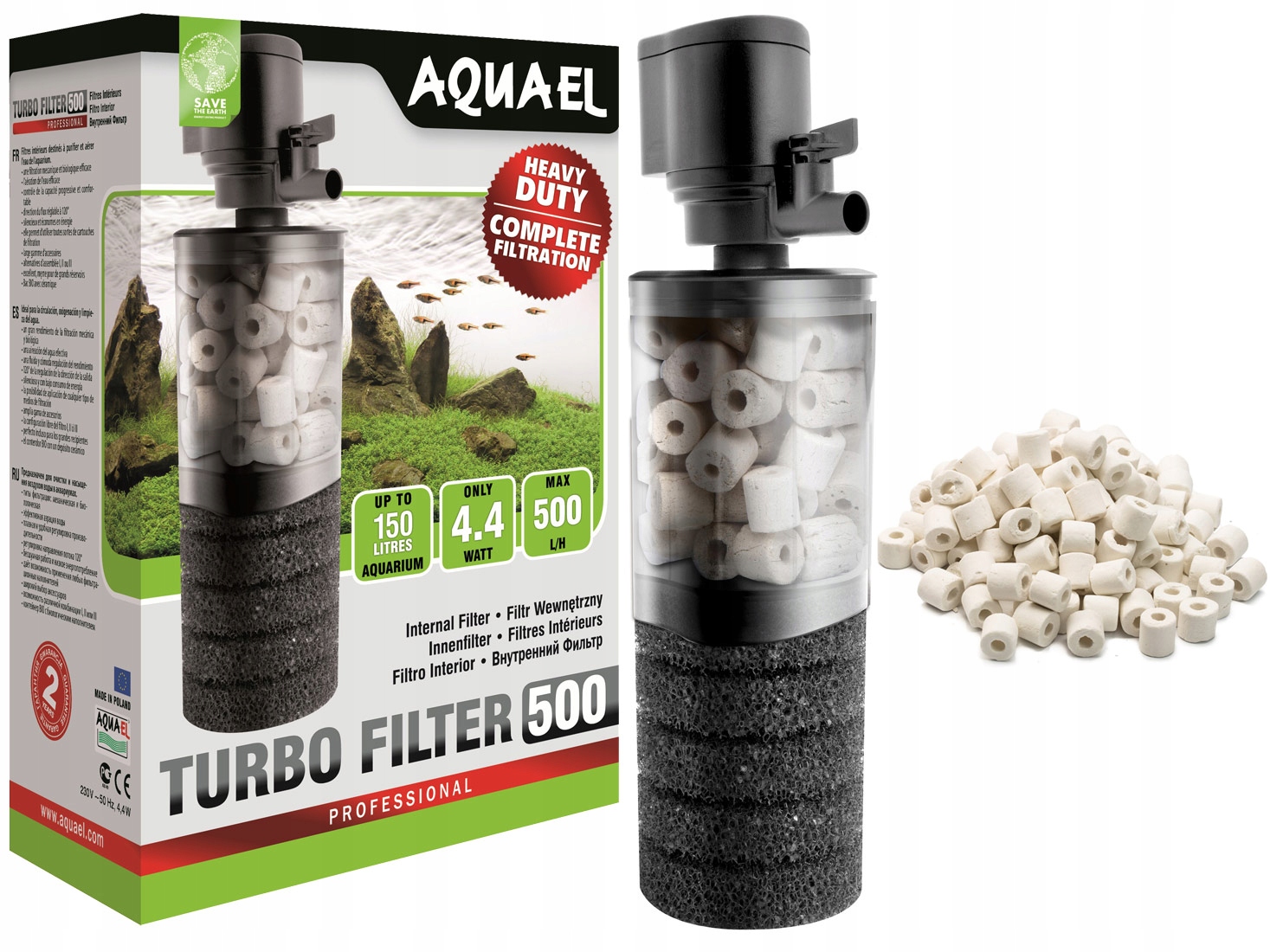 Внутренний фильтр для аквариума Aquael